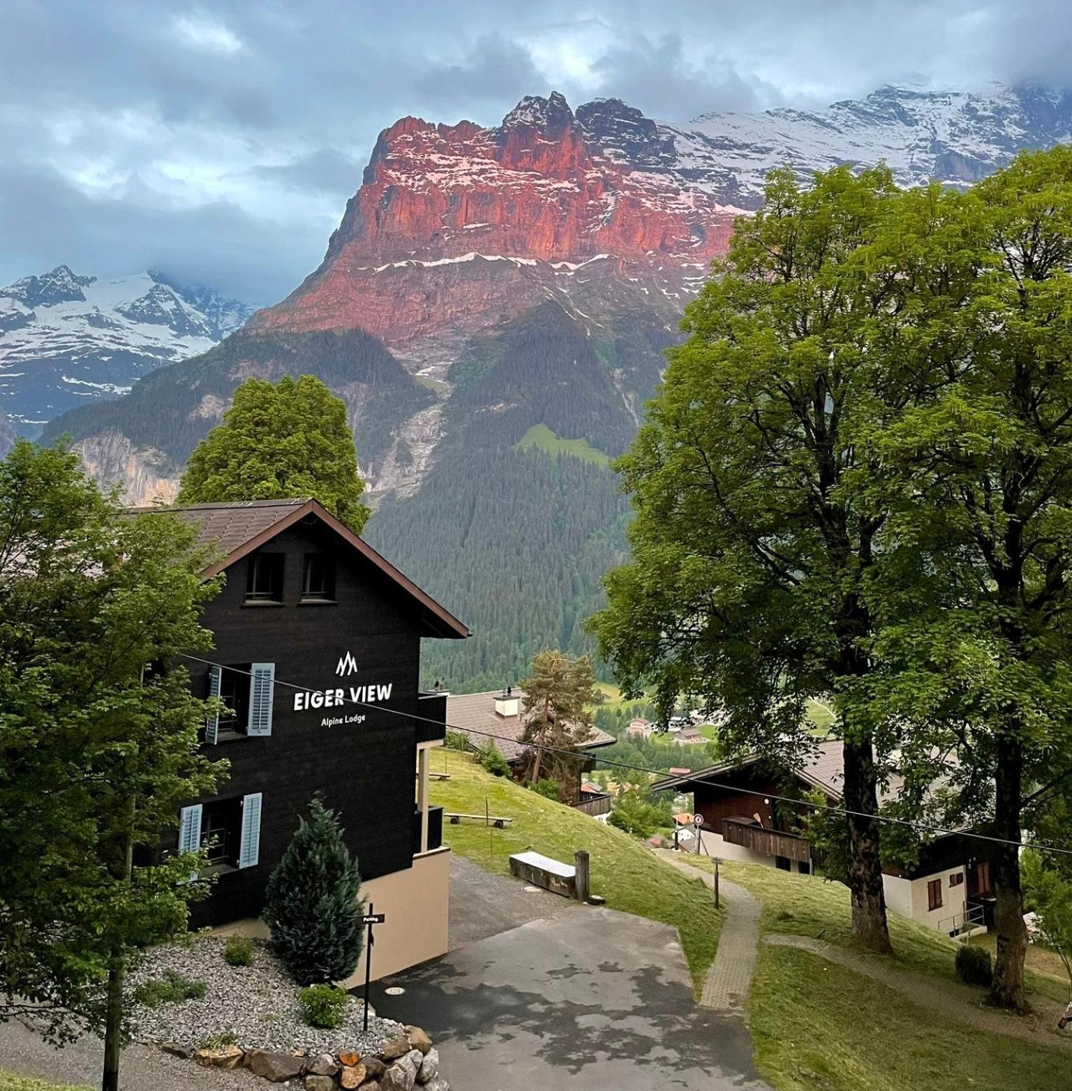 Eiger View Alpine Lodge Гріндельвальд Екстер'єр фото